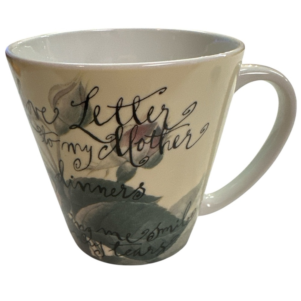 Rosanna Floral Mother Day Birthday Ceramic Mug Scripted Love Letter To My Mother